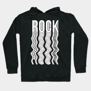 rock geometric logo design Hoodie